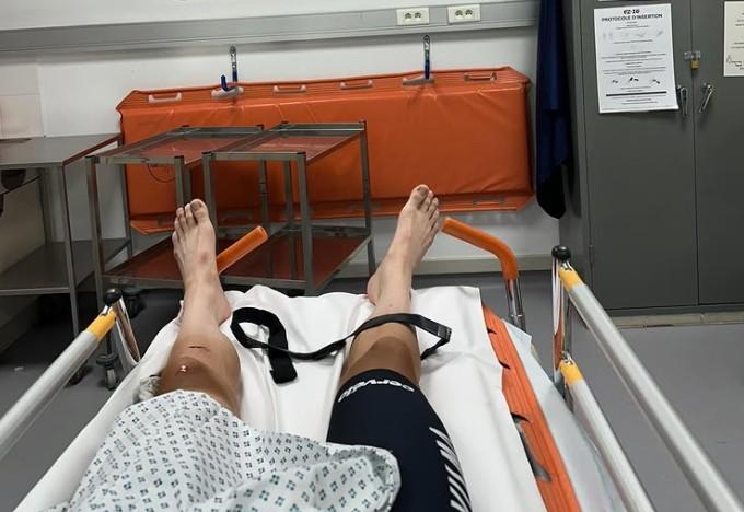 “You’re playing with lives!” Visma-Lease a Bike pro “hit hard” by driver during training ride
