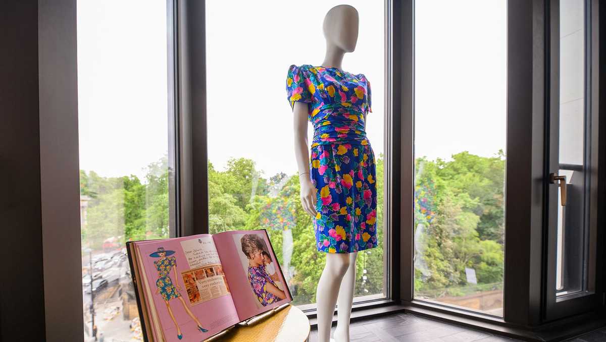 Princess Diana's 'caring dress' fetches over $500,000 at auction