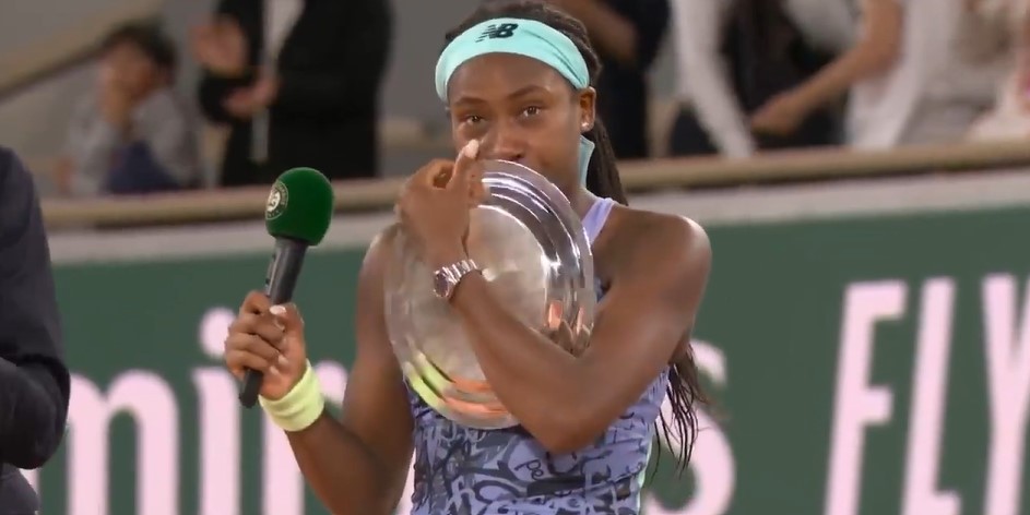 A teenage Gauff was beaten by Swiatek in the 2022 final