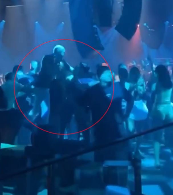 McGregor dropped a man with a brutal left hand inside Pacha nightclub in Ibiza