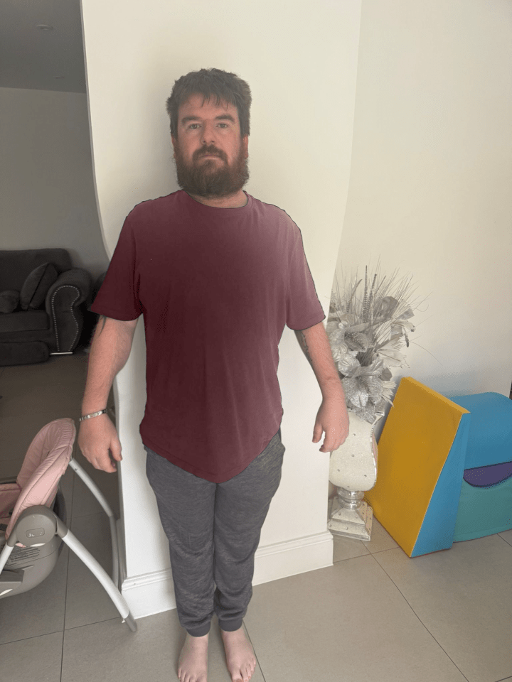 A man standing in a room.