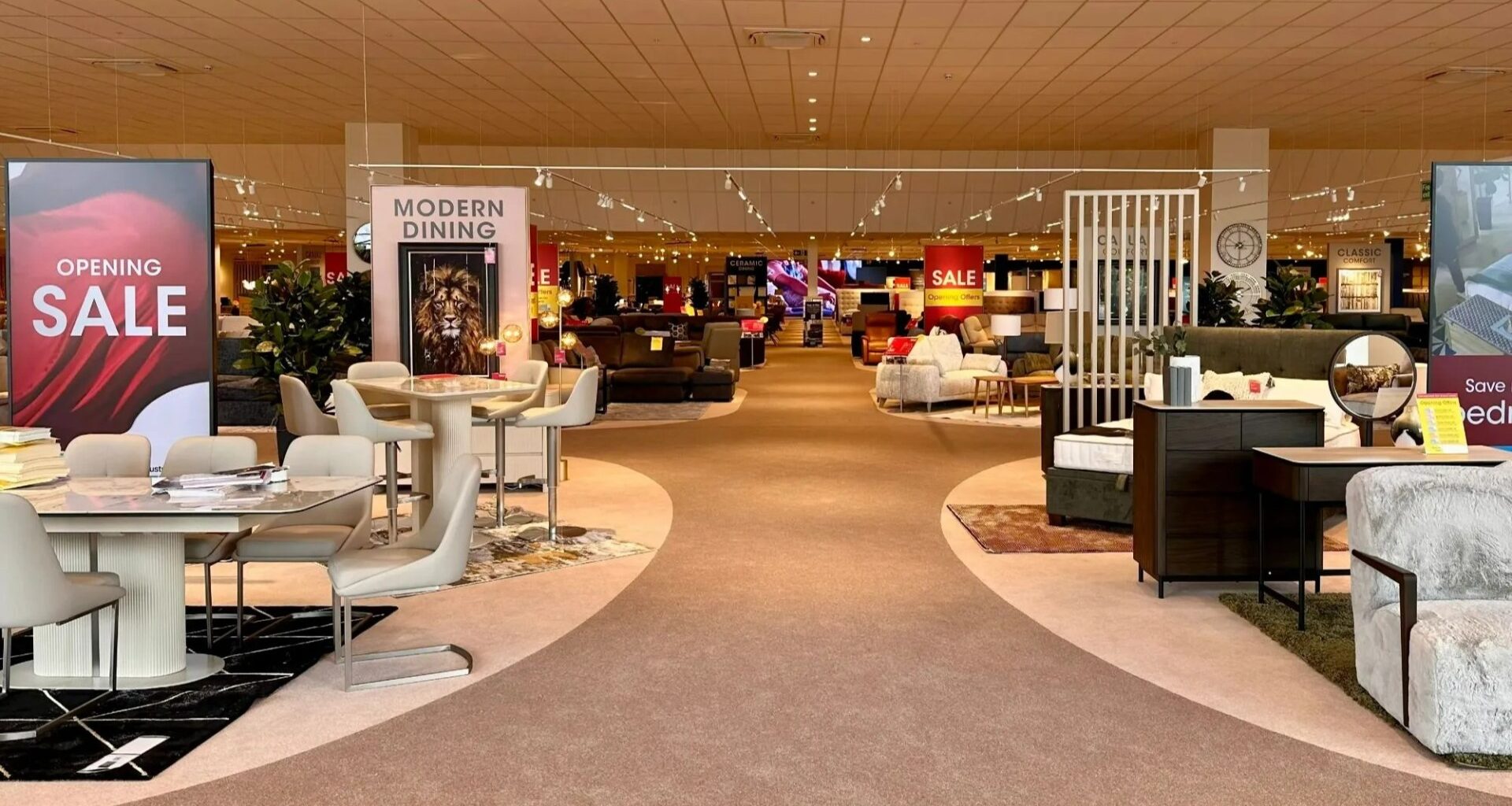 Major furniture retailer opens biggest ever flagship store in Glasgow