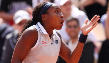 Coco Gauff broke down crying at French Open after getting into tense argument with umpire before frustrating defeat