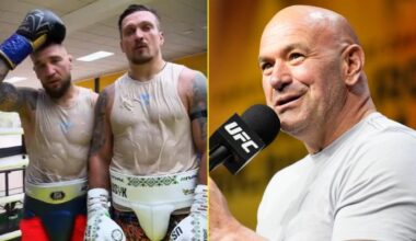 Oleksandr Usyk begs Dana White for UFC contract to be awarded to sparring partner: 'Future champion'