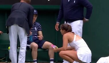 Tennis star gave Wimbledon ball boy Percy Pigs after catching them falling ill mid-match