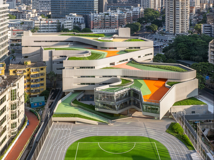 Cuizhu Foreign Language School / Studio Link-Arc - Exterior Photography