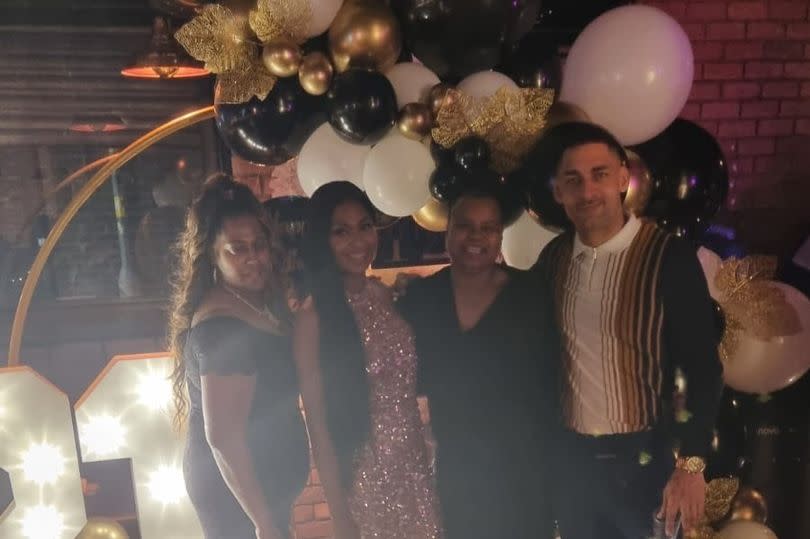 A "devastated" Birmingham family say they face an "impossible" future after their mum died suddenly. Sutton Coldfield construction manager and mum-of-five Ola Lindo died on June 7 2025. Pictured: Ola at Lei's 21st -Credit:Lei Scott