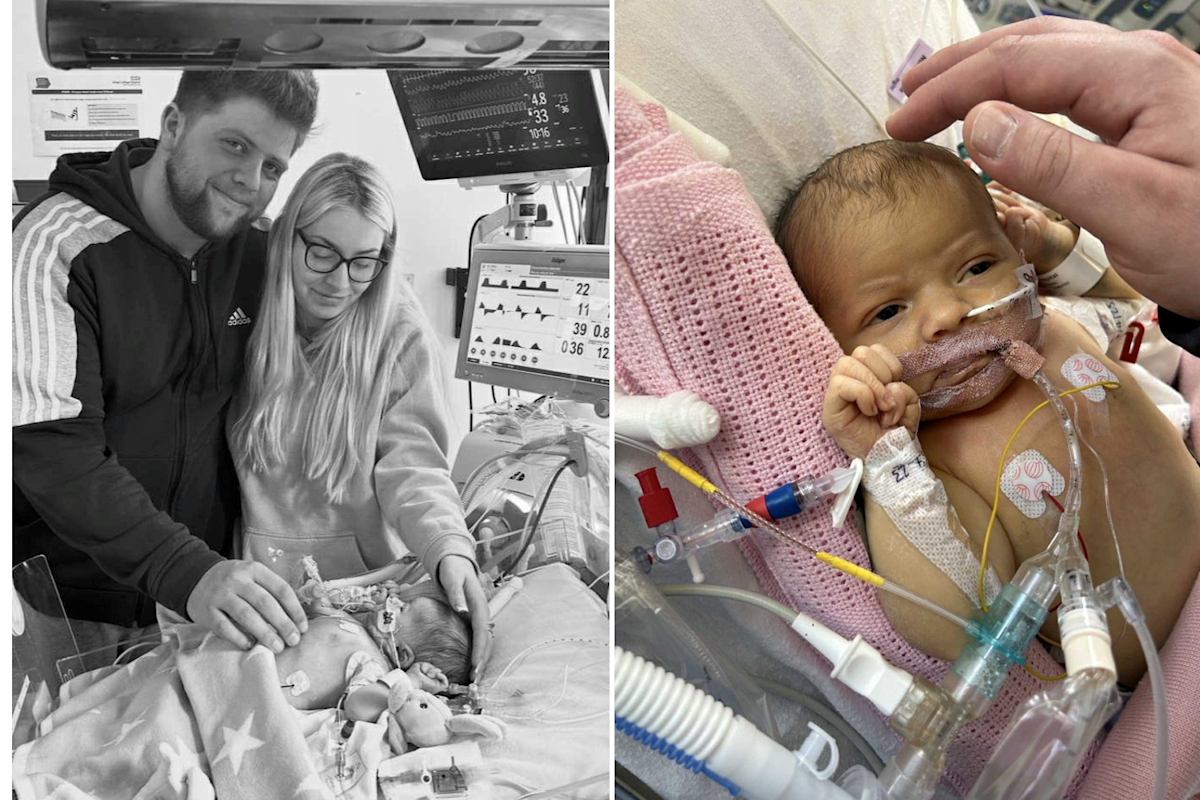 My baby daughter died from a virus that can be passed on by a kiss