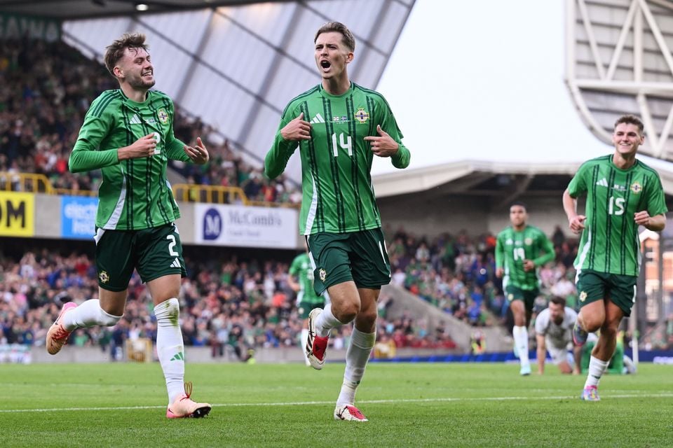 Isaac Price scored his latest Northern Ireland goal in Tuesday's friendly defeat of Iceland at Windsor Park
