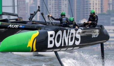 Spain take SailGP day one spoils, Aussies sixth in NY