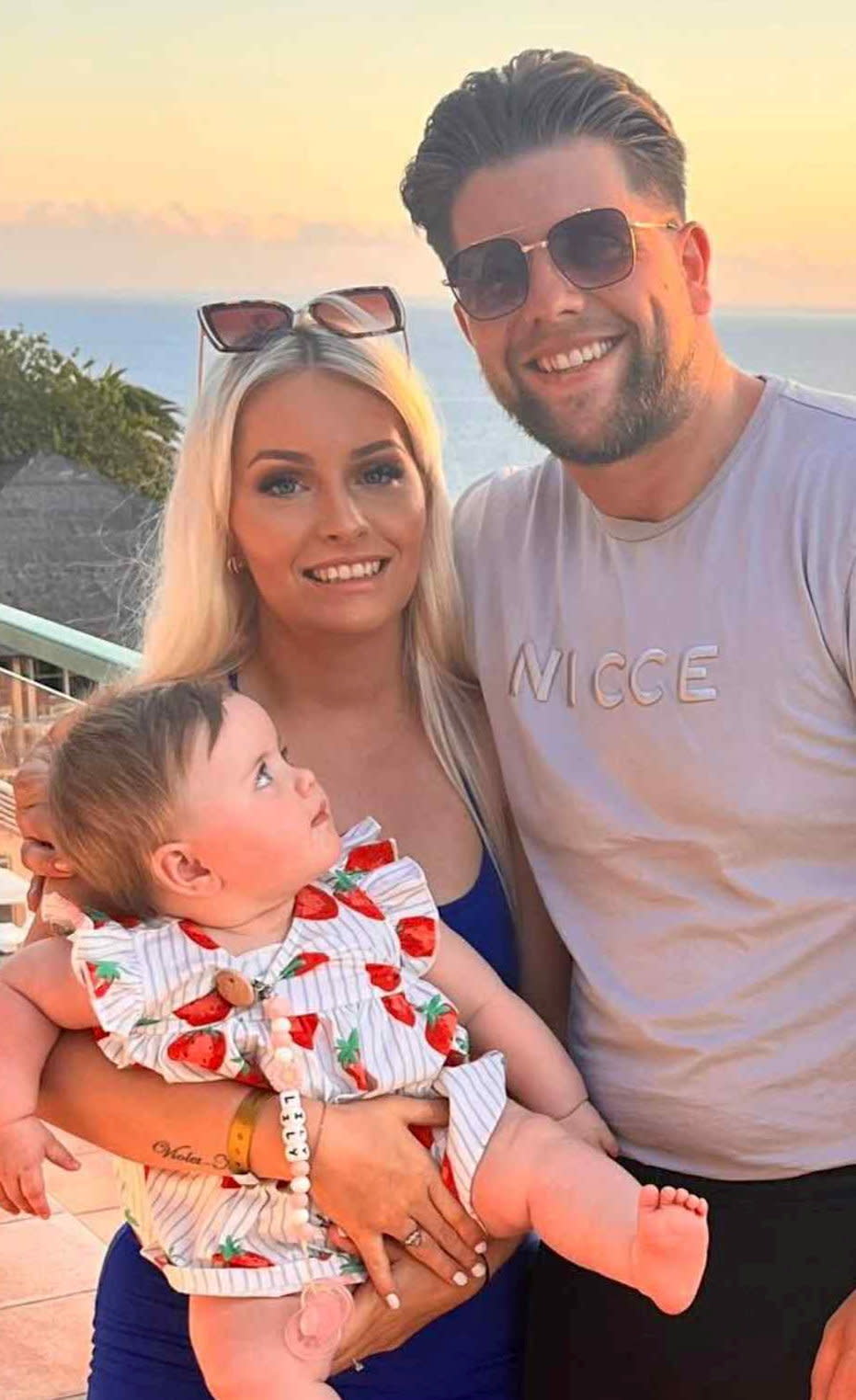 The couple gave birth to a second daughter, Lily, but want to make sure what happened to Violet-May doesn't happen to others. (Hayley Riches /SWNS)