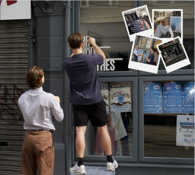 CLOSWAP second hand clothing store opens in Finsbury, London amid US expansion