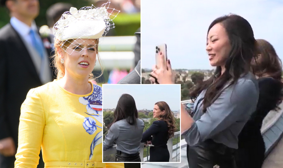 Dara Huang and Princess Beatrice