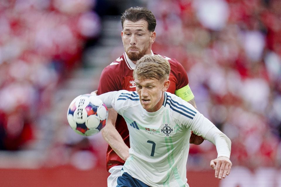 Northern Ireland midfielder Ethan Galbraith