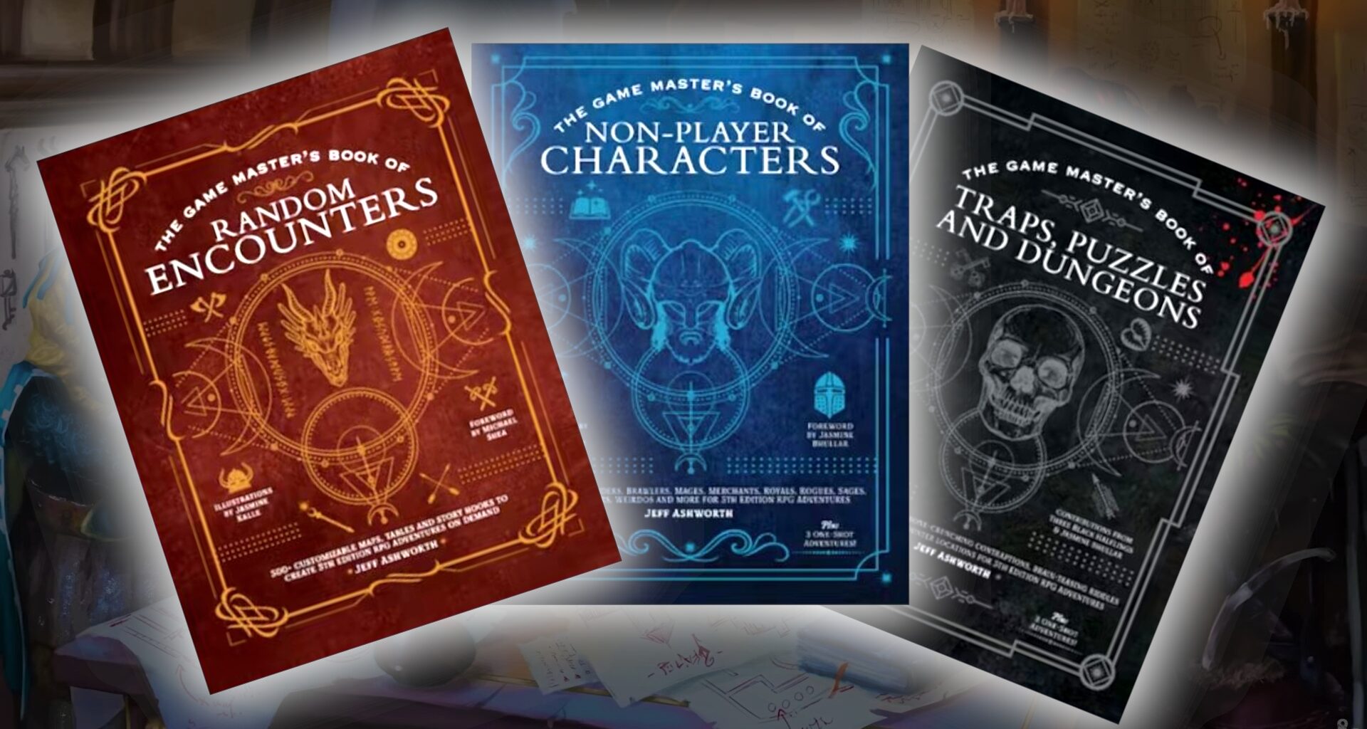 Get 90% off a suite of 11 DnD DM books packed with NPCs, puzzles, and villains
