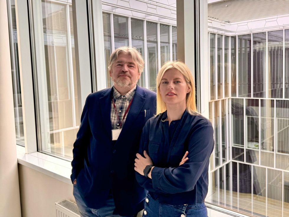 Dr Marius Maskoli\u016bnas and \u200bProfessor Edita Stonkut\u0117,