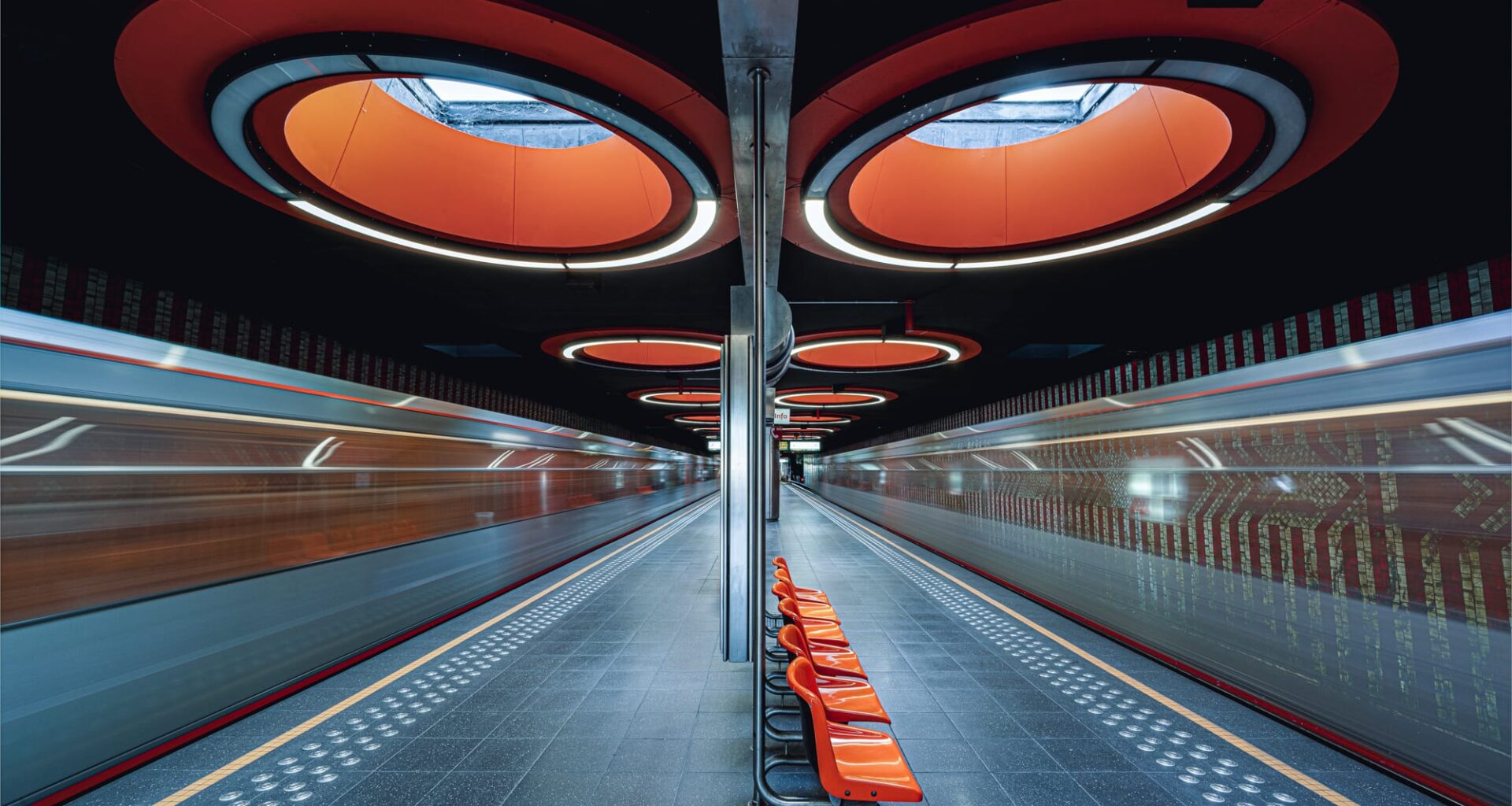 Thibault Drutel Captures Architectural Symmetry in Europe's Subway Stations — Colossal