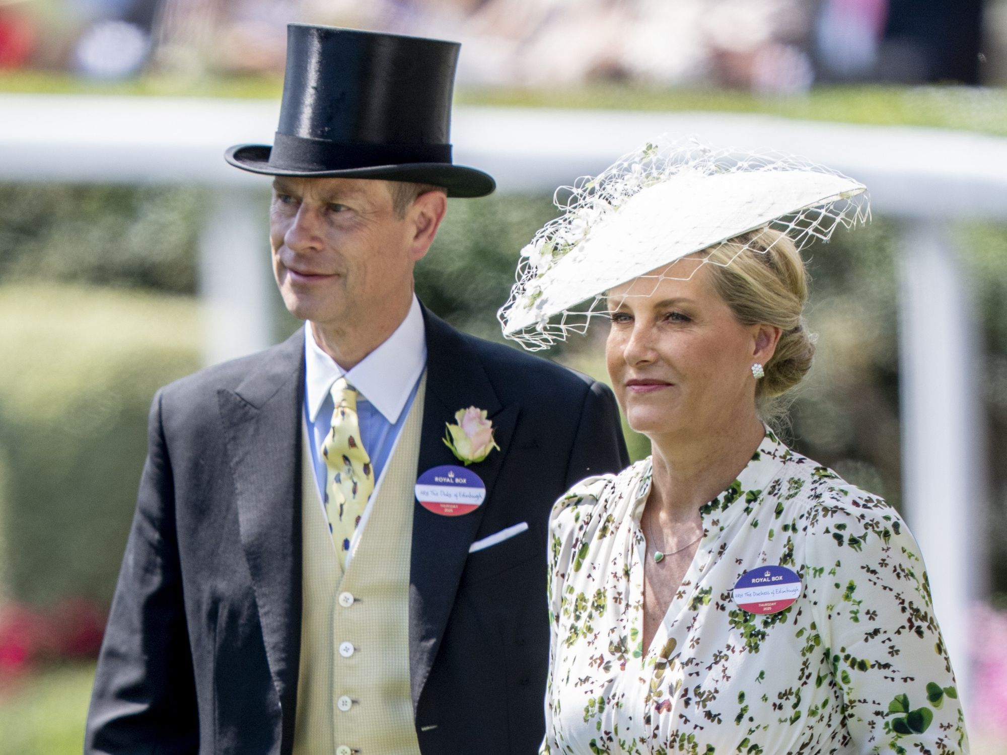 Duchess of Edinburgh and Prince Edward