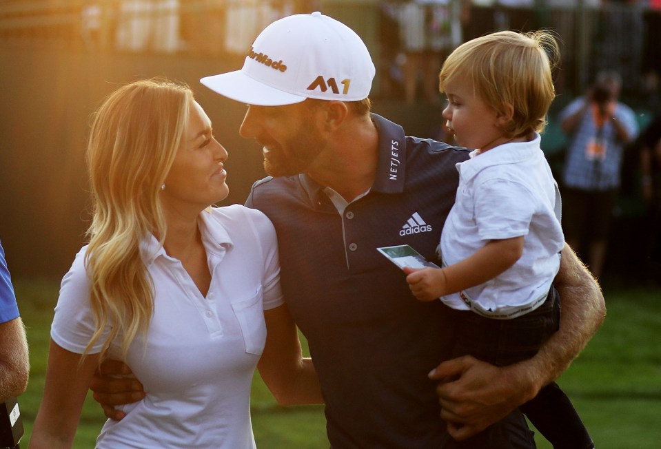 Once everything was ratified Johnson could finally celebrate with his family