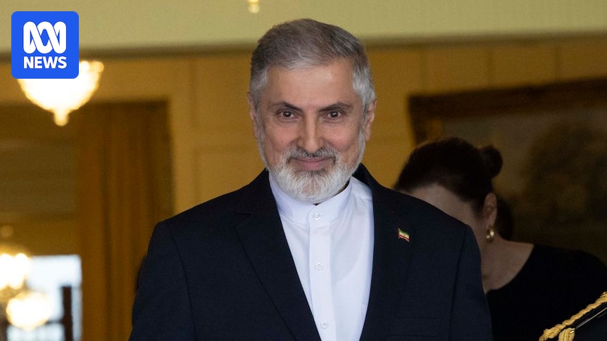 Iranian ambassador Ahmad Sadeghi calls on Anthony Albanese to condemn Israel, issues warning to Donald Trump