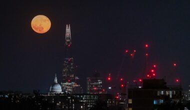 Strawberry moon to rise over Britain next week, but it will be in an odd place