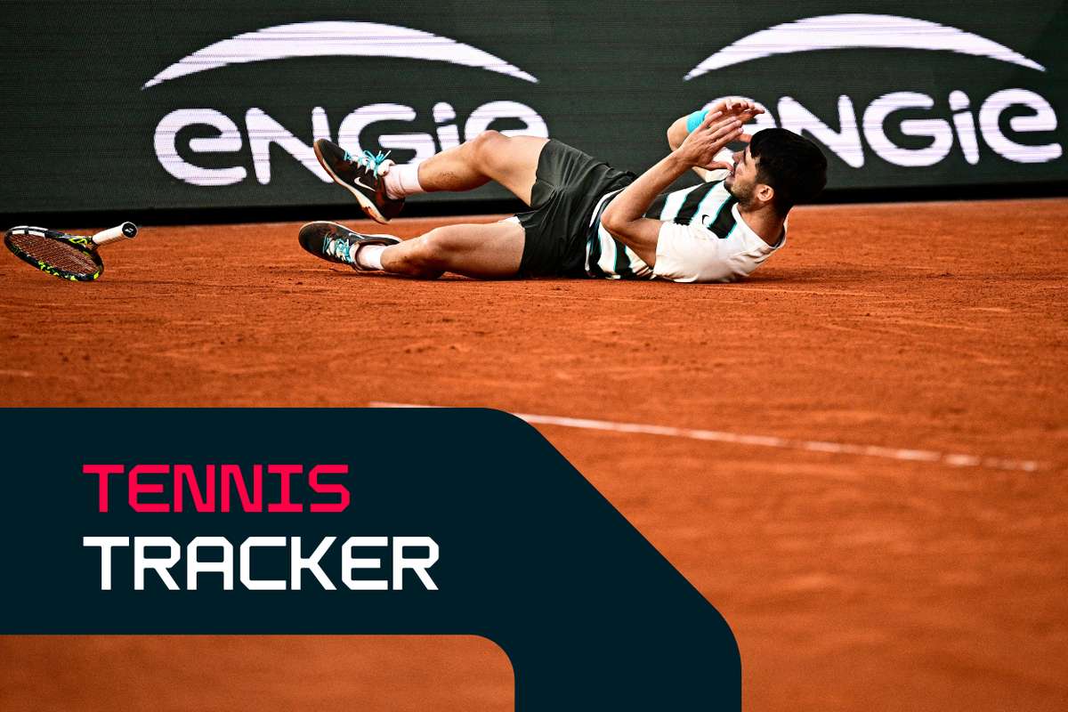 Tennis Tracker: Carlos Alcaraz beats Jannik Sinner in record-breaking epic to win French Open