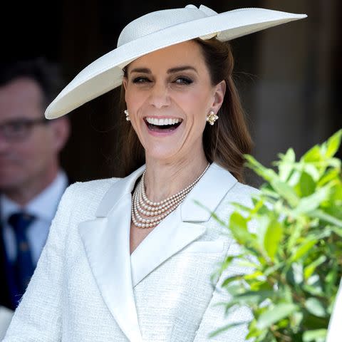 Max Mumby - Pool/ Mark Cuthbert/ UK Press via Getty Kate Middleton at Garter Day on June 16, 2025