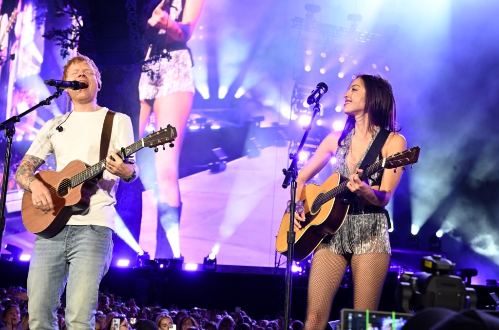 Olivia Rodrigo, Ed Sheeran Perform 'The A Team' Together in London