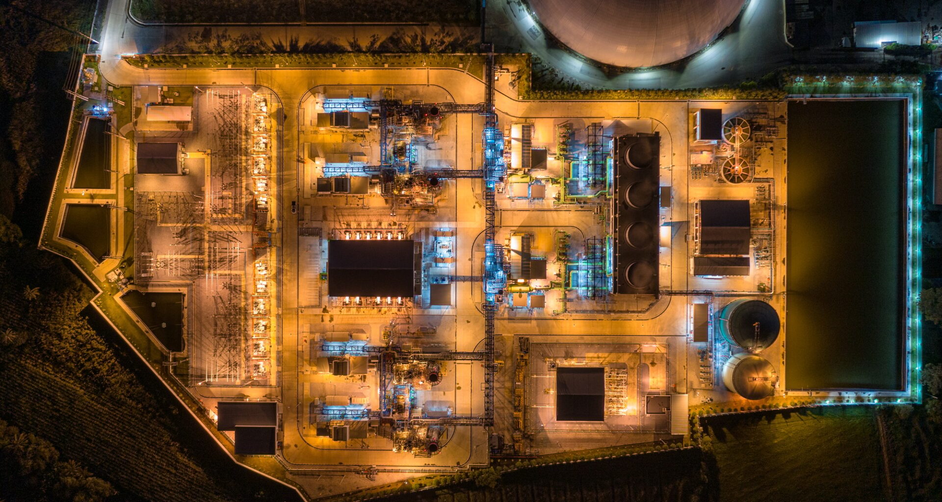 Electric power plant substation illumination, Export-oriented manufacturing packaging