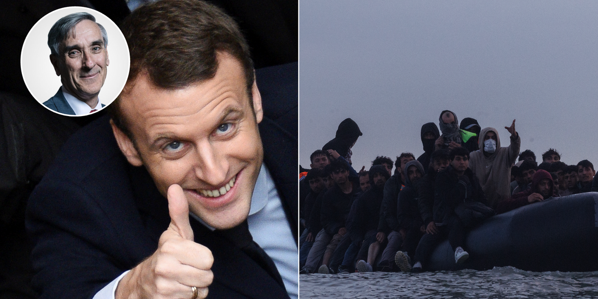 France is laughing all the way to bank as Britain's borders collapse. Just follow the money