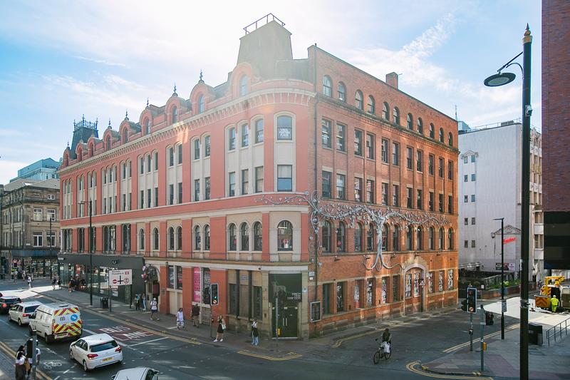 exterior of afflecks in manchester