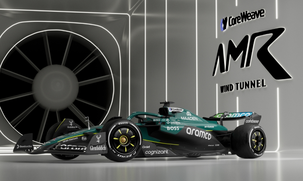 F1: Aston Martin tap CoreWeave for AI cloud computing partnership