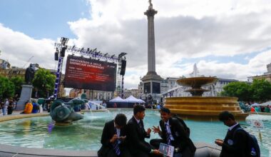 McLaren F1 team to take over London’s Trafalgar Square