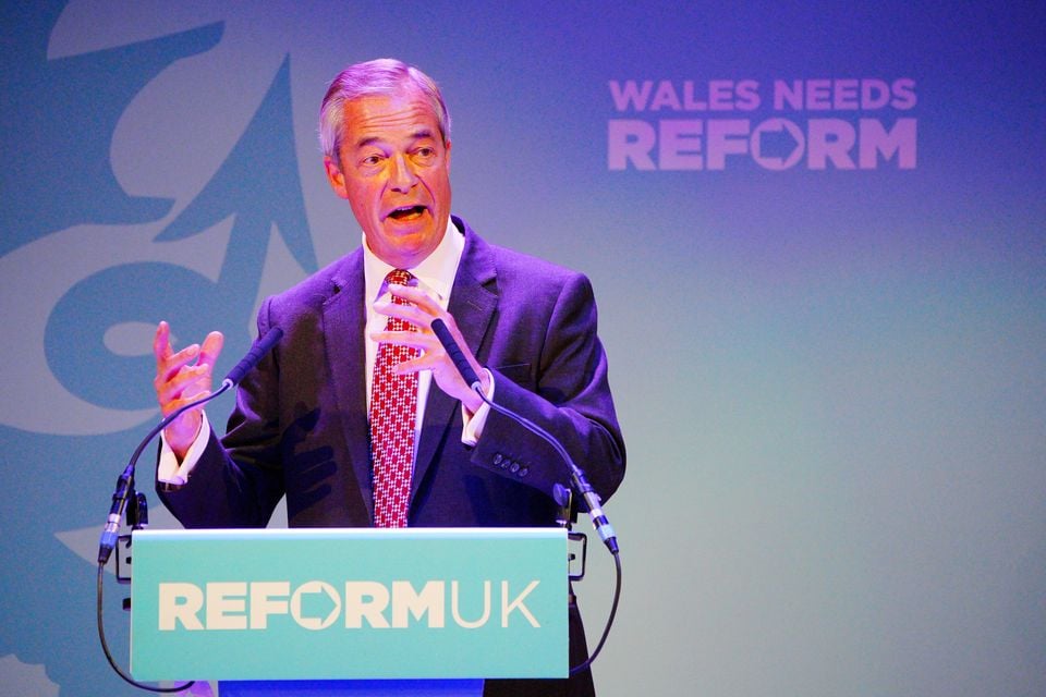 Reform UK leader Nigel Farage said he forgave told Zia Yusuf for his ‘error’ in resigning (Ben Birchall/PA)