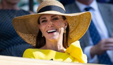 Princess Kate's heatwave-ready Wimbledon floppy straw hat is back in stock