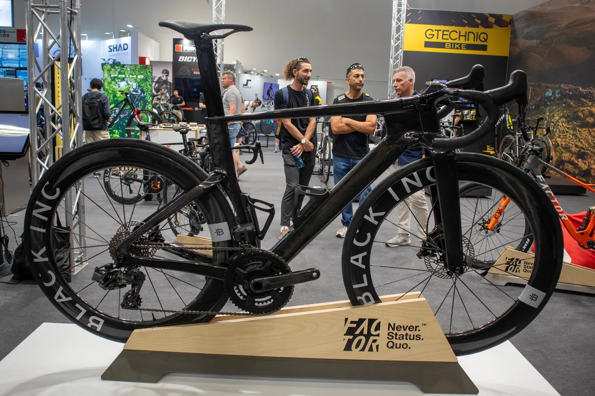 Unreleased Factor aero bike at Eurobike.