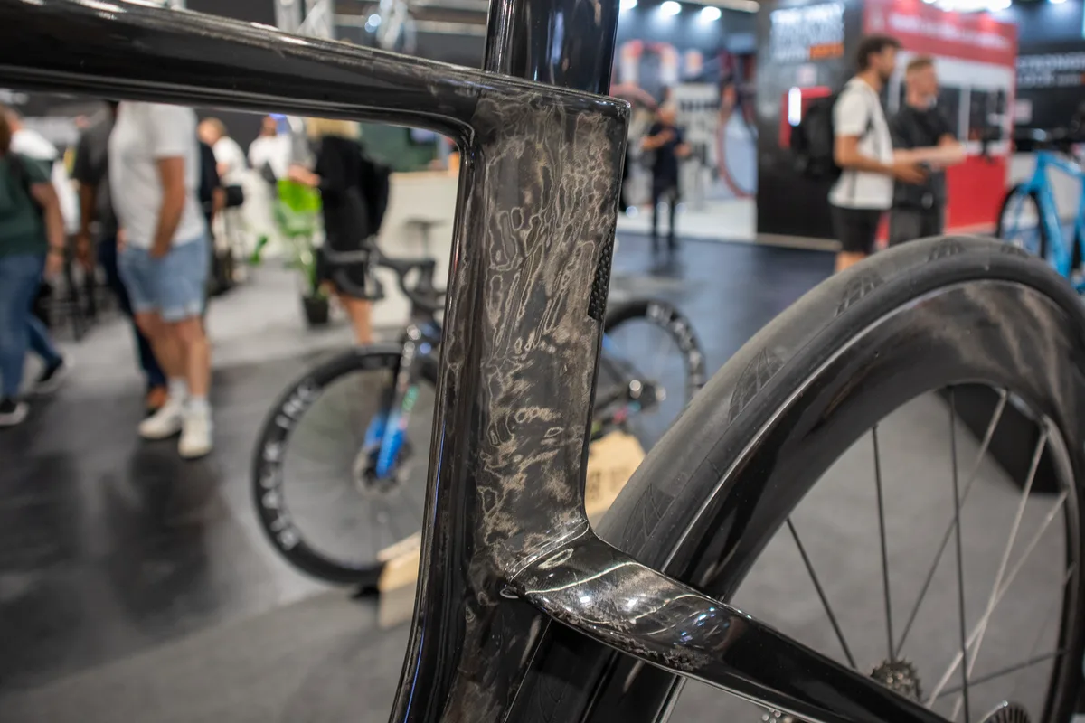 Factor aero bike seat tube.