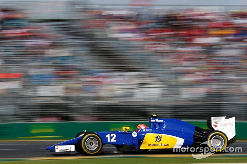 Felipe Nasr lors du GP d'Australie 2015.