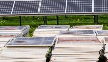 A solar panel recycling scheme would help reduce waste, but please repair and reuse first