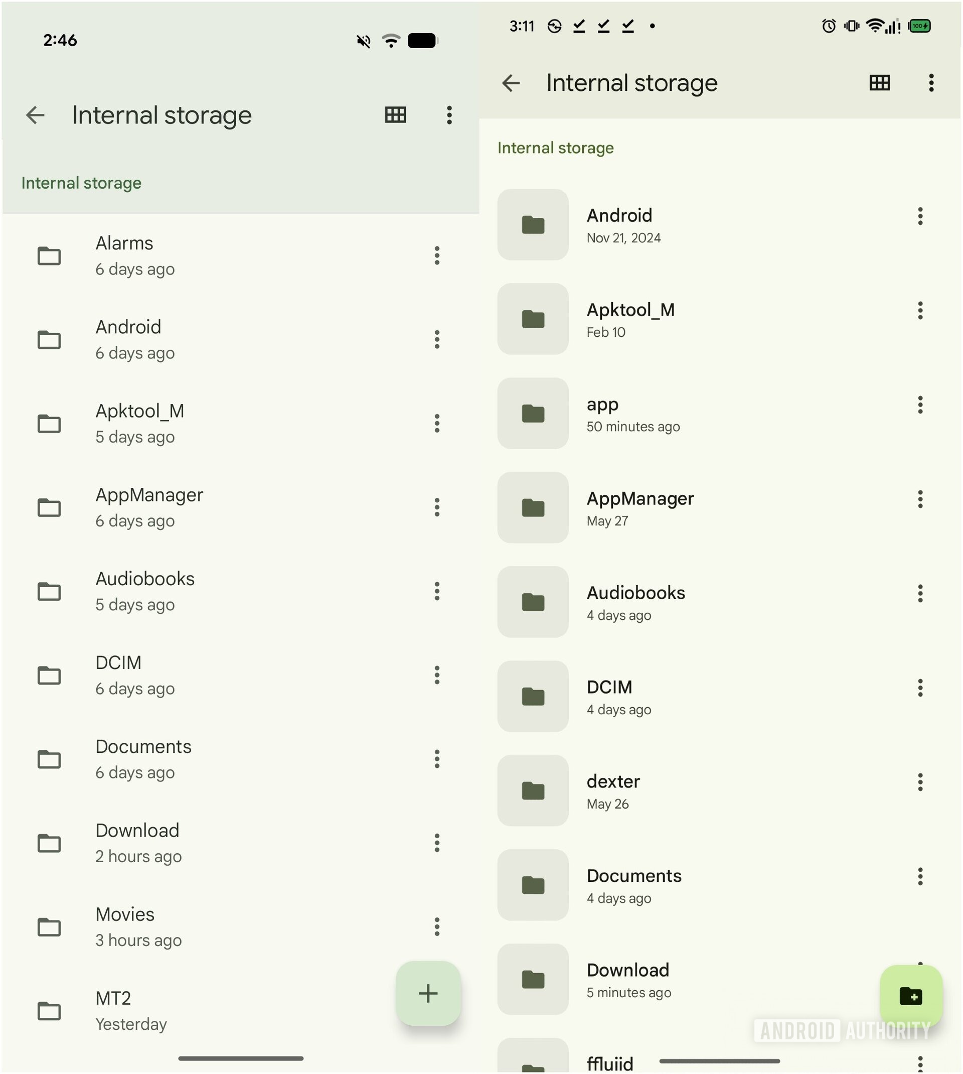 files google material 3 expressive 6