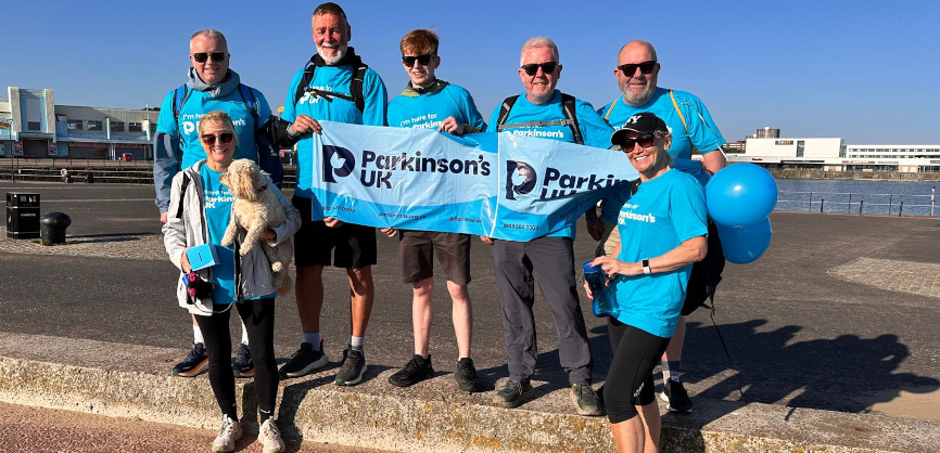 Furnish That Room completes Wirral coastal walk for Parkinson’s UK