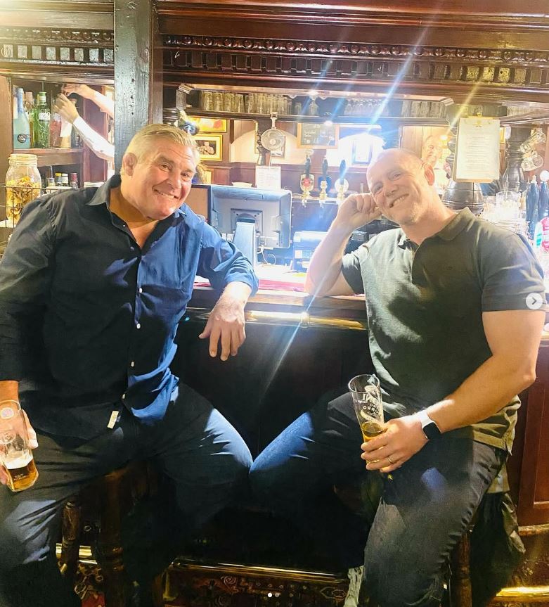 From former teammates like Martin Johnson and Mike Tindall, right, to more recent stars like Chris Robshaw and Danny Care have hitched a ride to the pub