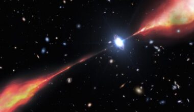Giant Jets Bigger Than The Milky Way Seen Shooting From Black Hole : ScienceAlert