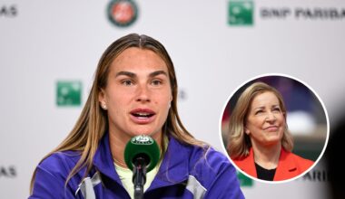 Chris Evert has strong response to Aryna Sabalenka's controversial comments in her post-match speech, 'I was like wow'