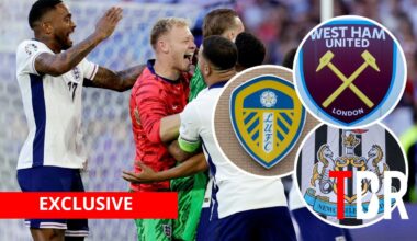 West Ham 'favourites' to sign England international ahead of Leeds United and Newcastle