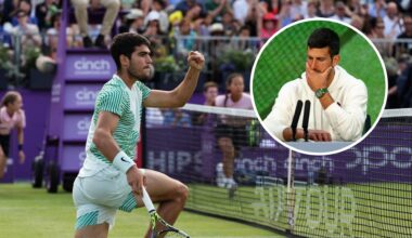 What Carlos Alcaraz did on grass two years ago that 'surprised everyone' including Novak Djokovic