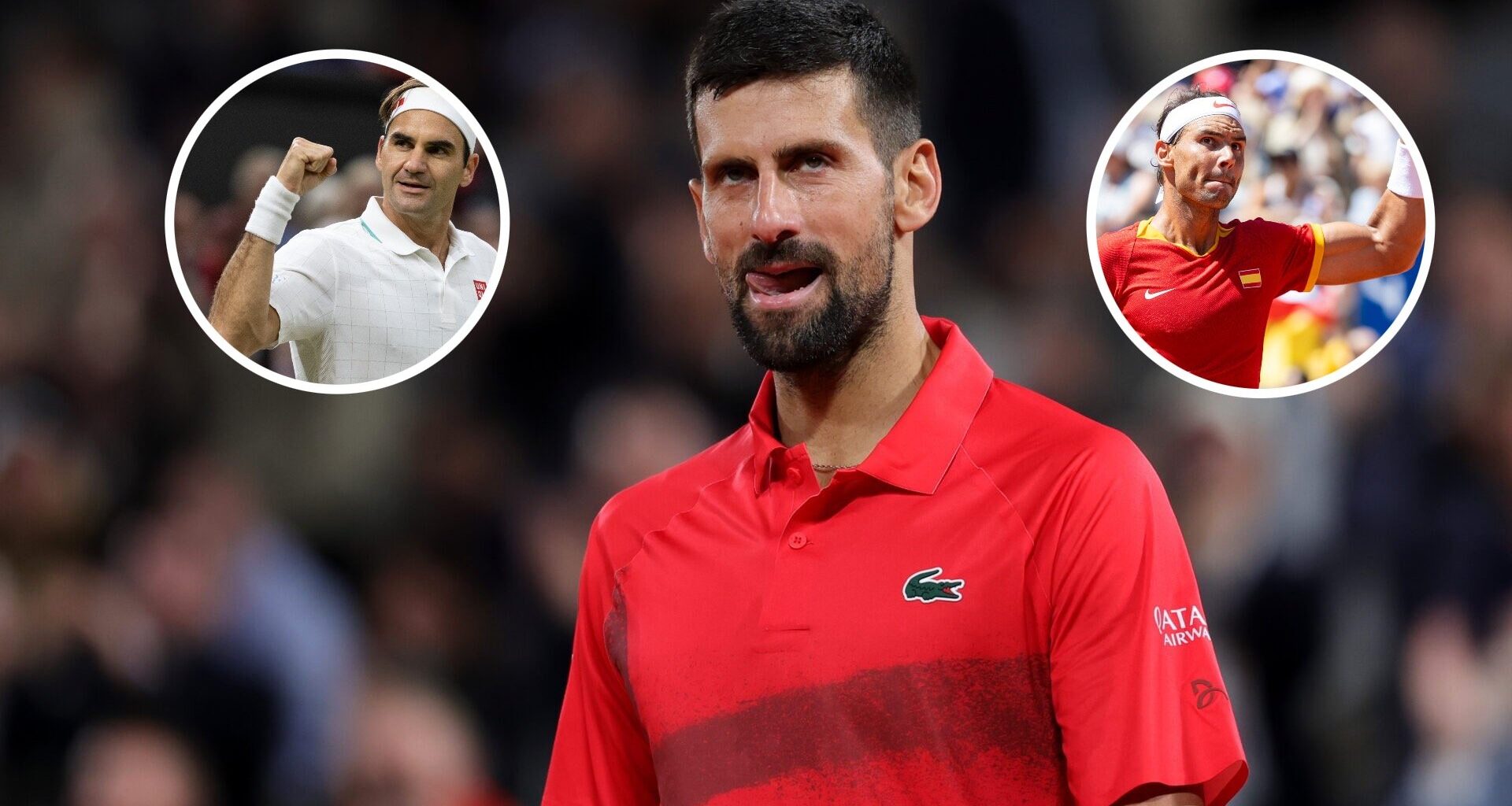 Novak Djokovic now names who he thinks was the most talented between himself, Roger Federer and Rafael Nadal