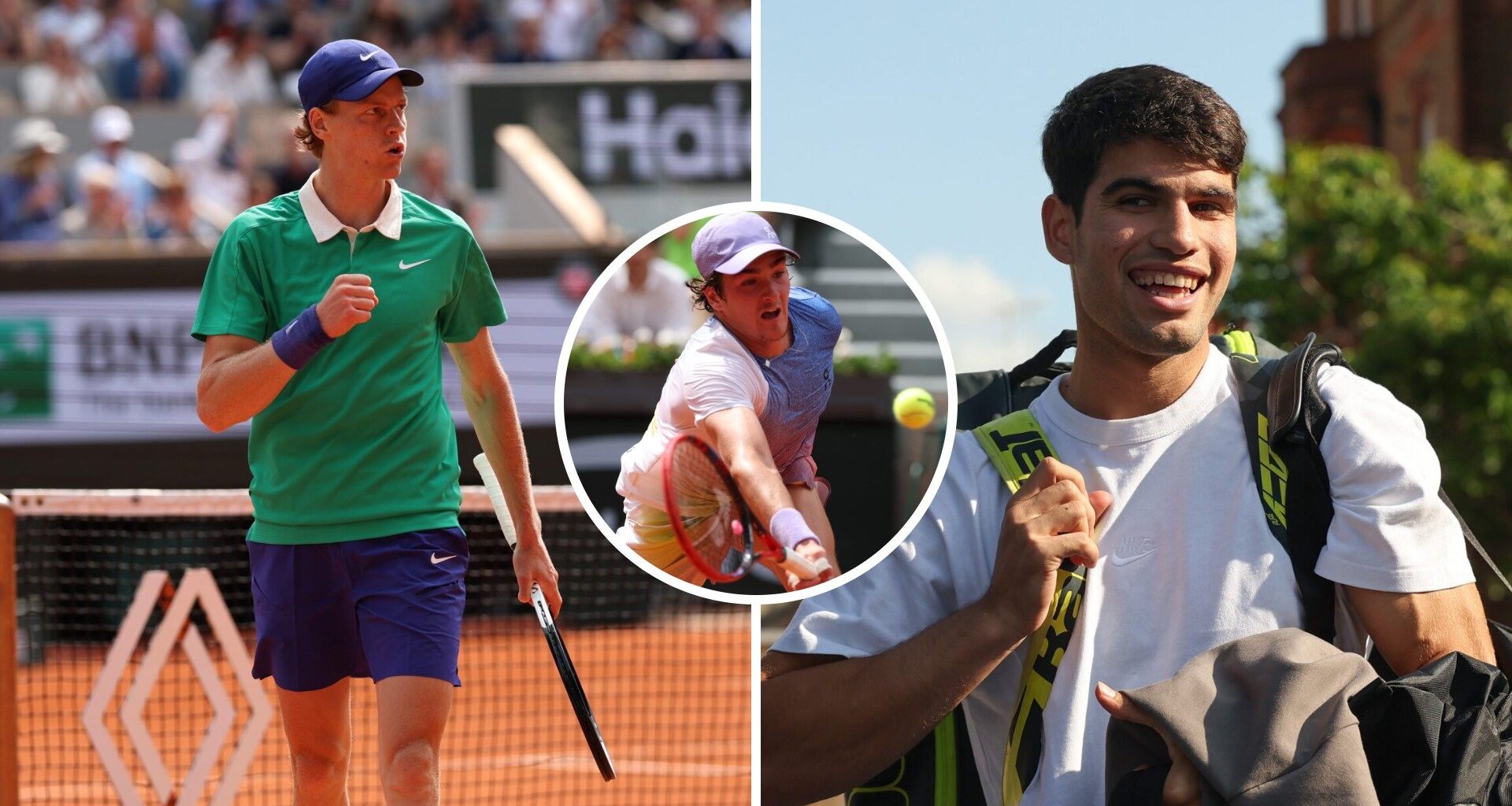 João Fonseca shares what he notices about Carlos Alcaraz and Jannik Sinner on television that's hard to spot on court