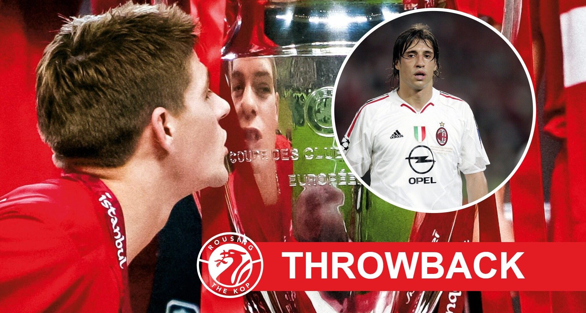 Hernan Crespo once revealed why he had to stay and watch Steven Gerrard lift the Champions League for Liverpool in 2005