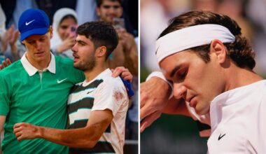 What Carlos Alcaraz is currently doing to Jannik Sinner is just like what happened to Roger Federer in 2006 